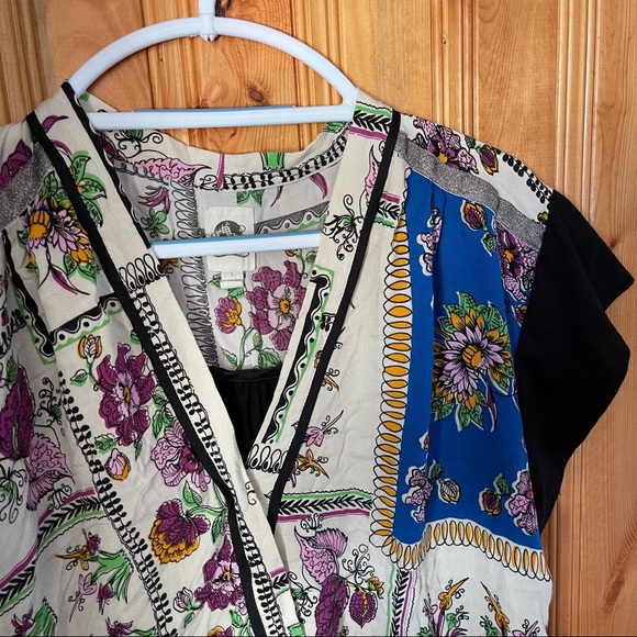 Anthropologie Tiny Cara Wrap Top - Picture 5 of 6